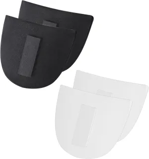 2 Pairs Shoulder Pads Set-in Women Shoulder Pad Removable Shoulder Pads 1.5cm Thick Sponge Pad Clothing Dress Shoulder Pad Inserts Sewing Supplies for Women