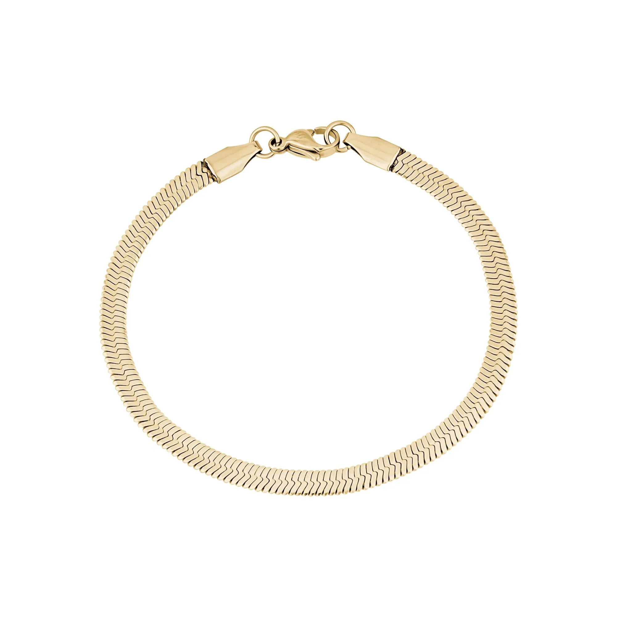 4mm Herringbone Bracelet