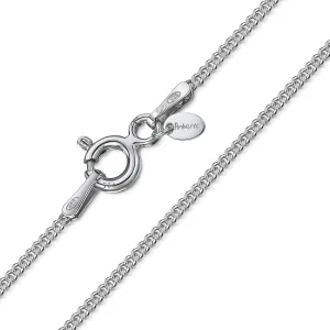Amberta Children 925 Sterling Silver Chain Necklace (14 inch - 4 to 12 Years Old)