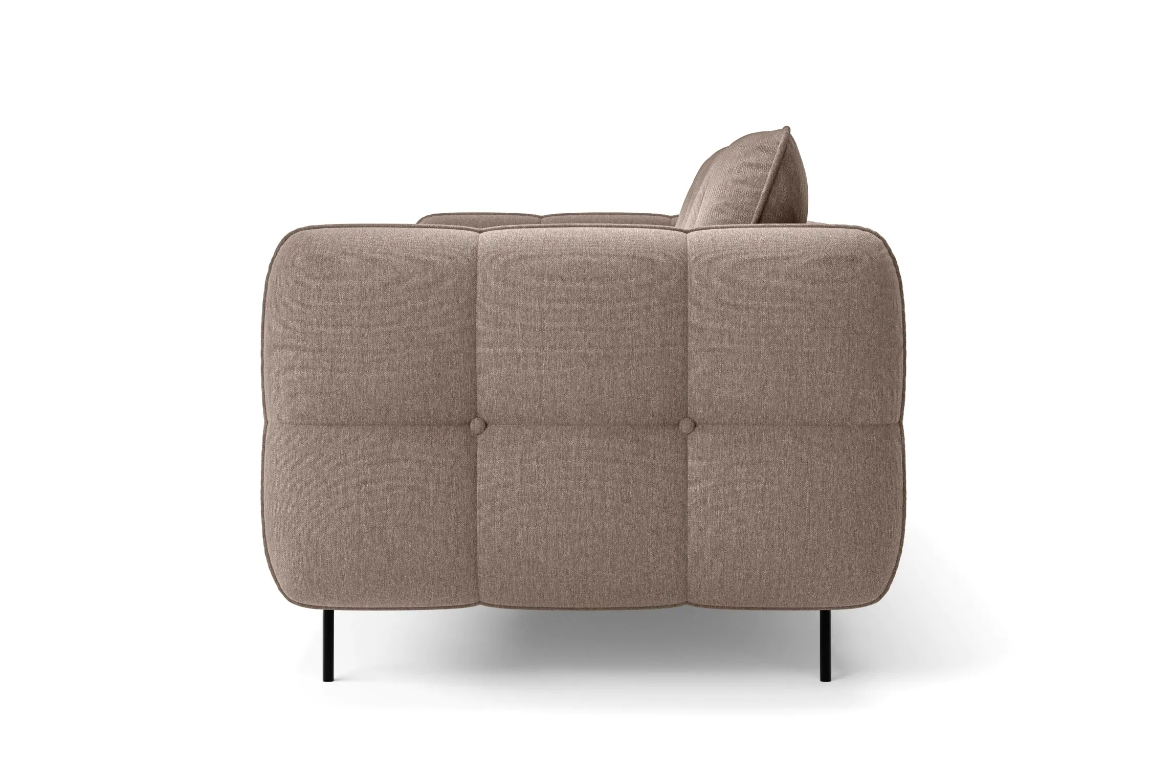 Anzio 2 Seater Sofa Caramel Linen Fabric