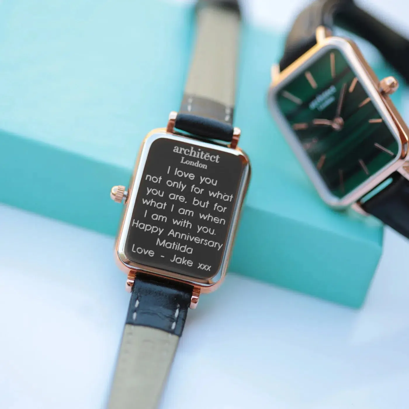 Architēct Lille - Personalised Ladies' Watch - Pine Green