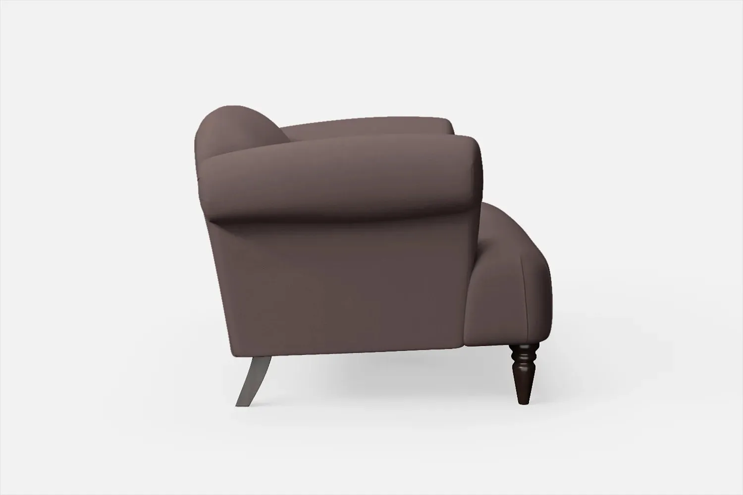 Barberton 2 Seater Sofa Rose Taupe Leather