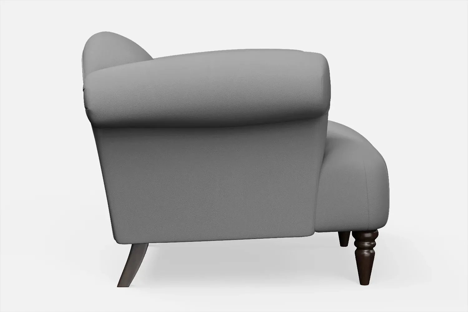 Barberton Armchair Grey Leather