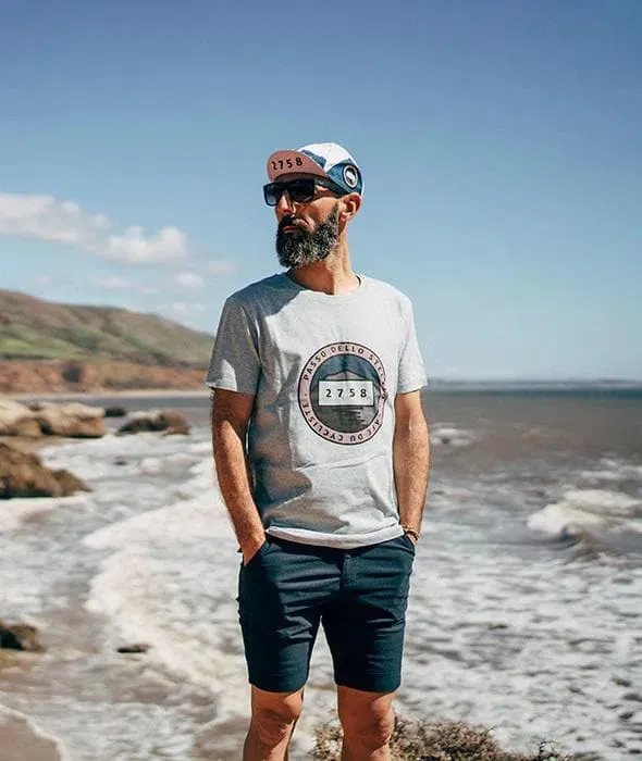 CAFE DU CYCLISTE Paulette Summer Shorts - Blueberry