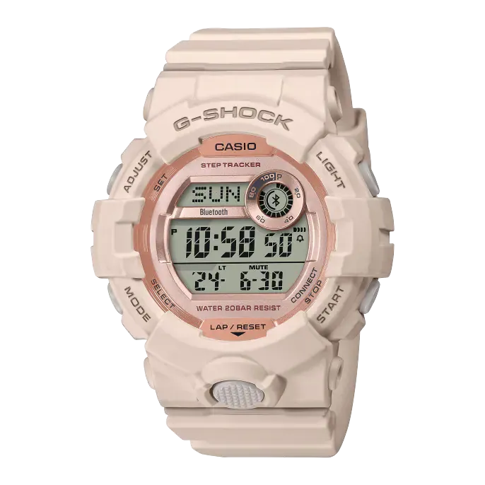 CASIO G-SHOCK Women's Digital Quartz Watch with Plastic Strap #GMD-B800-4ER