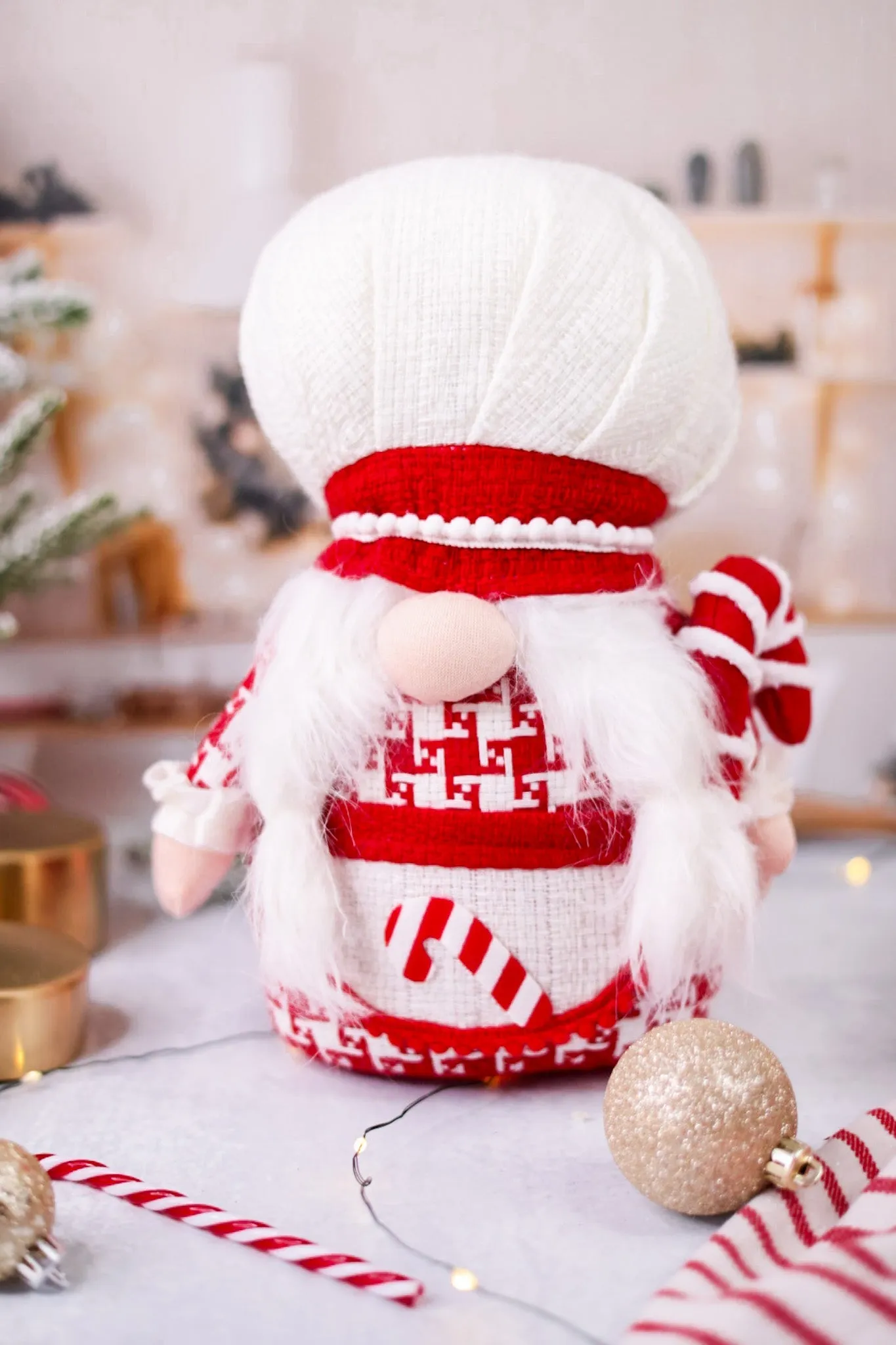 Christmas Chef Plush Gnome Sitters (2 Styles) FINAL SALE