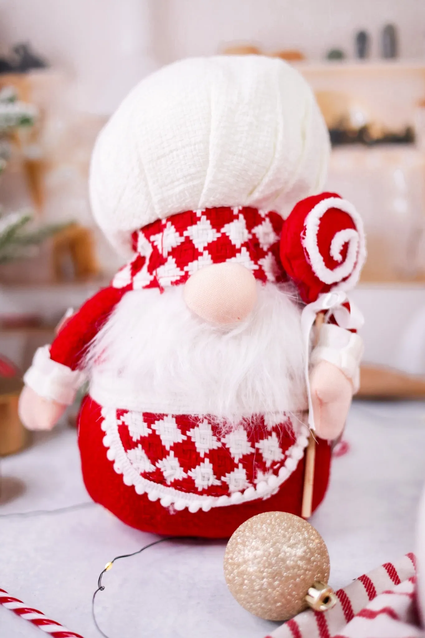 Christmas Chef Plush Gnome Sitters (2 Styles) FINAL SALE