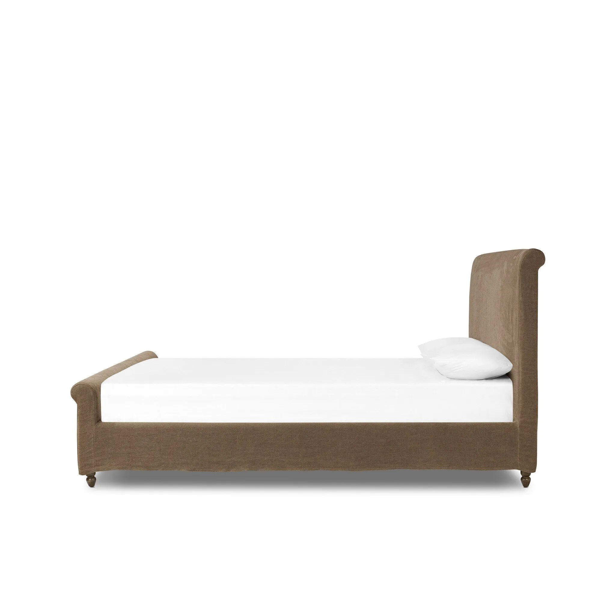 Dalia Bed - Coffee