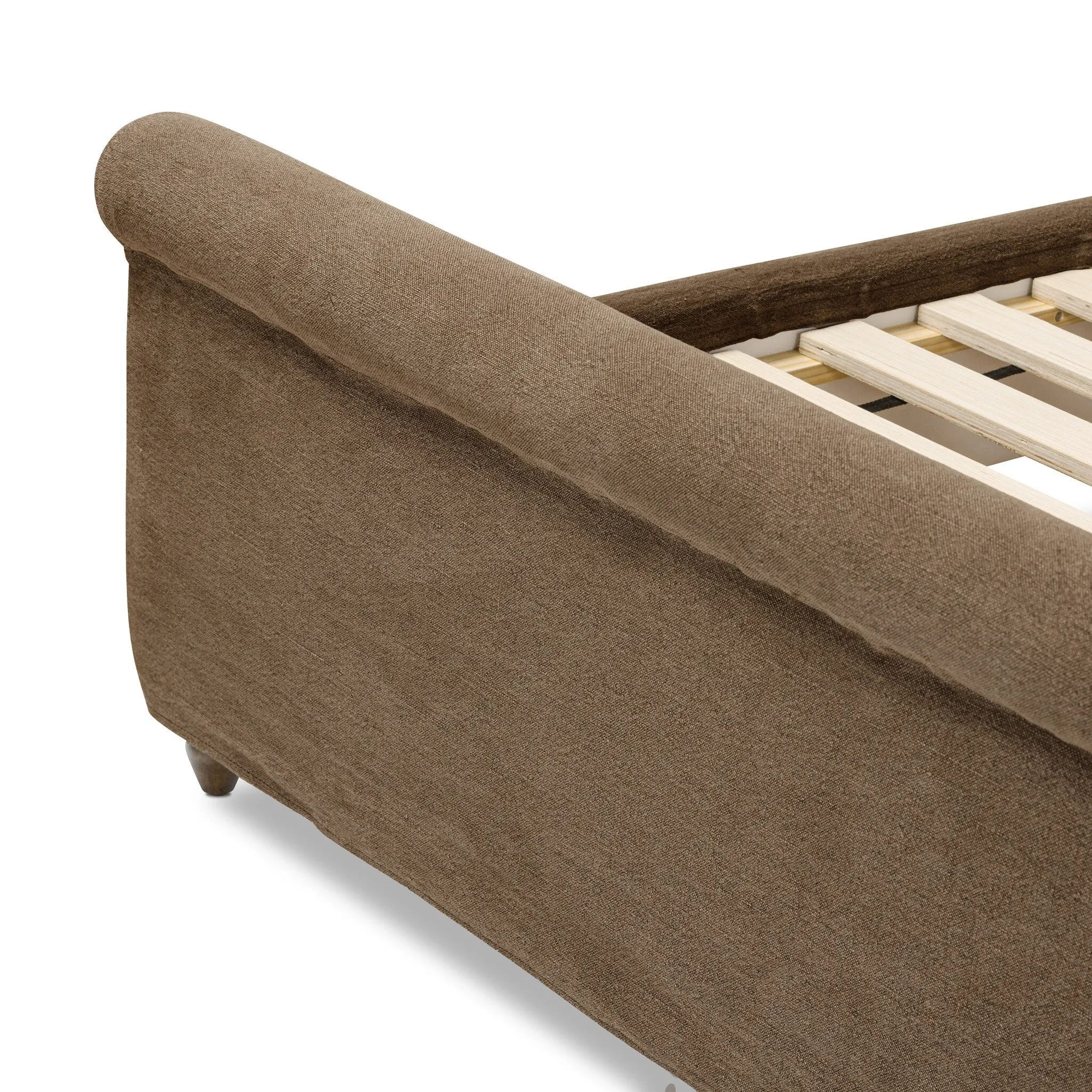 Dalia Bed - Coffee