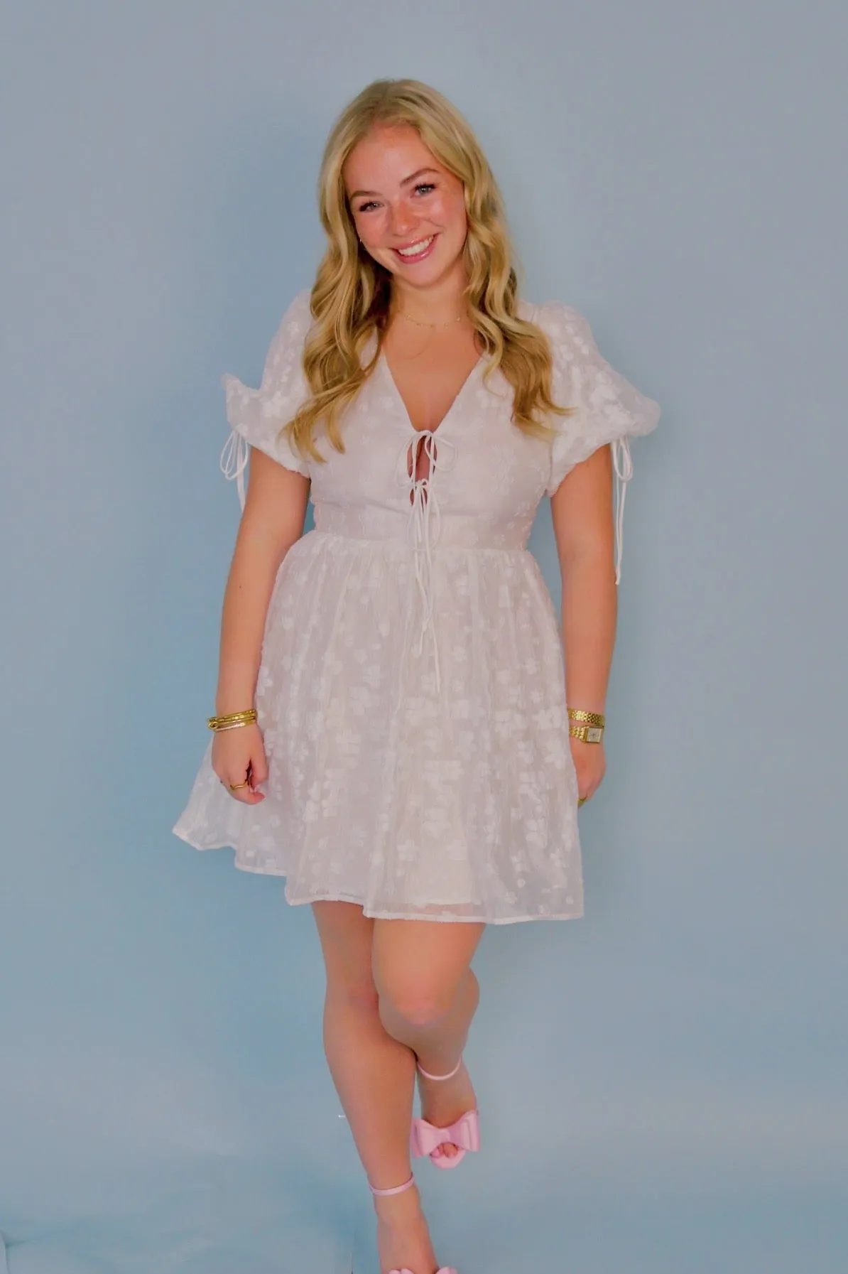 Embrace Dress - WHITE