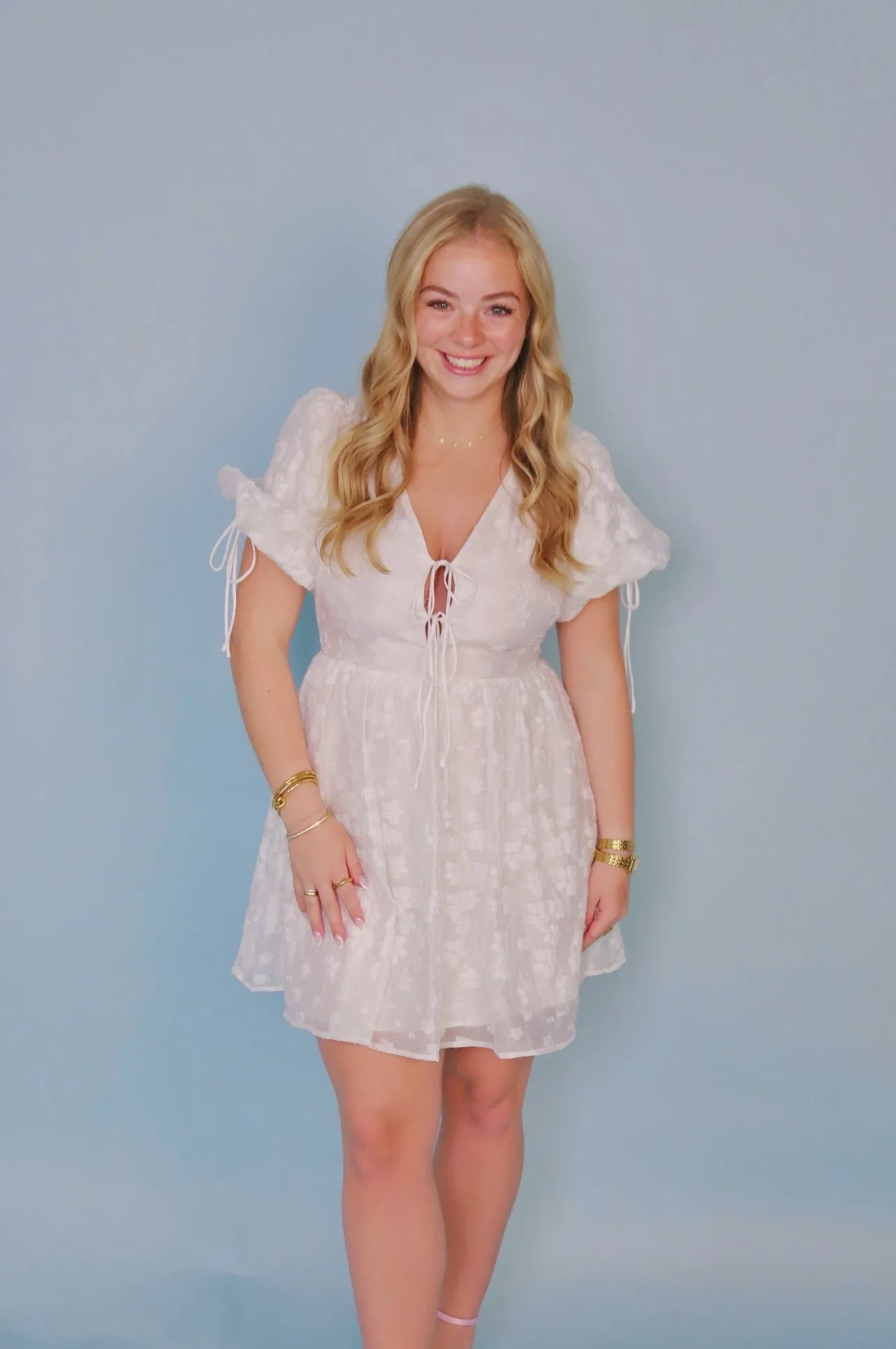 Embrace Dress - WHITE