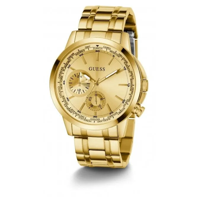 Gents Spec Stainless Steel Gold Tone Watch GW0490G2