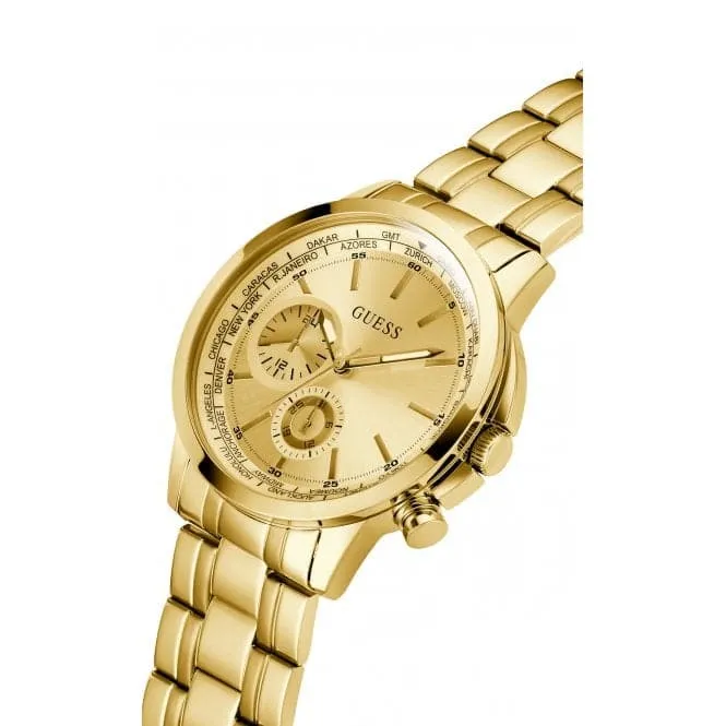 Gents Spec Stainless Steel Gold Tone Watch GW0490G2