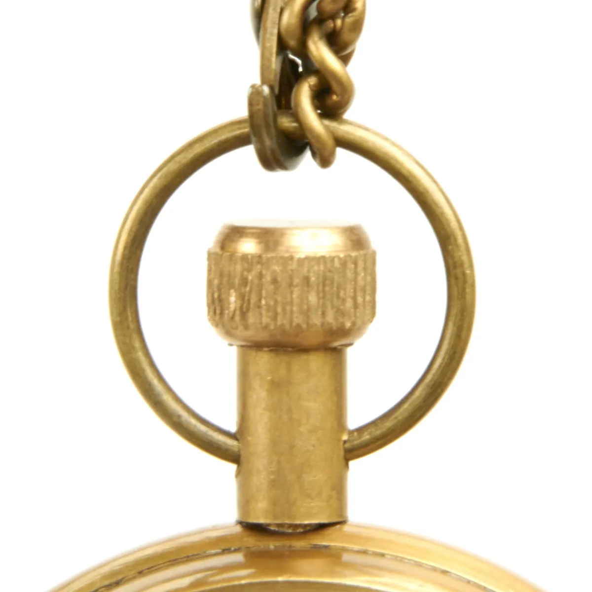 German WWII Style Brass Pocket Watch