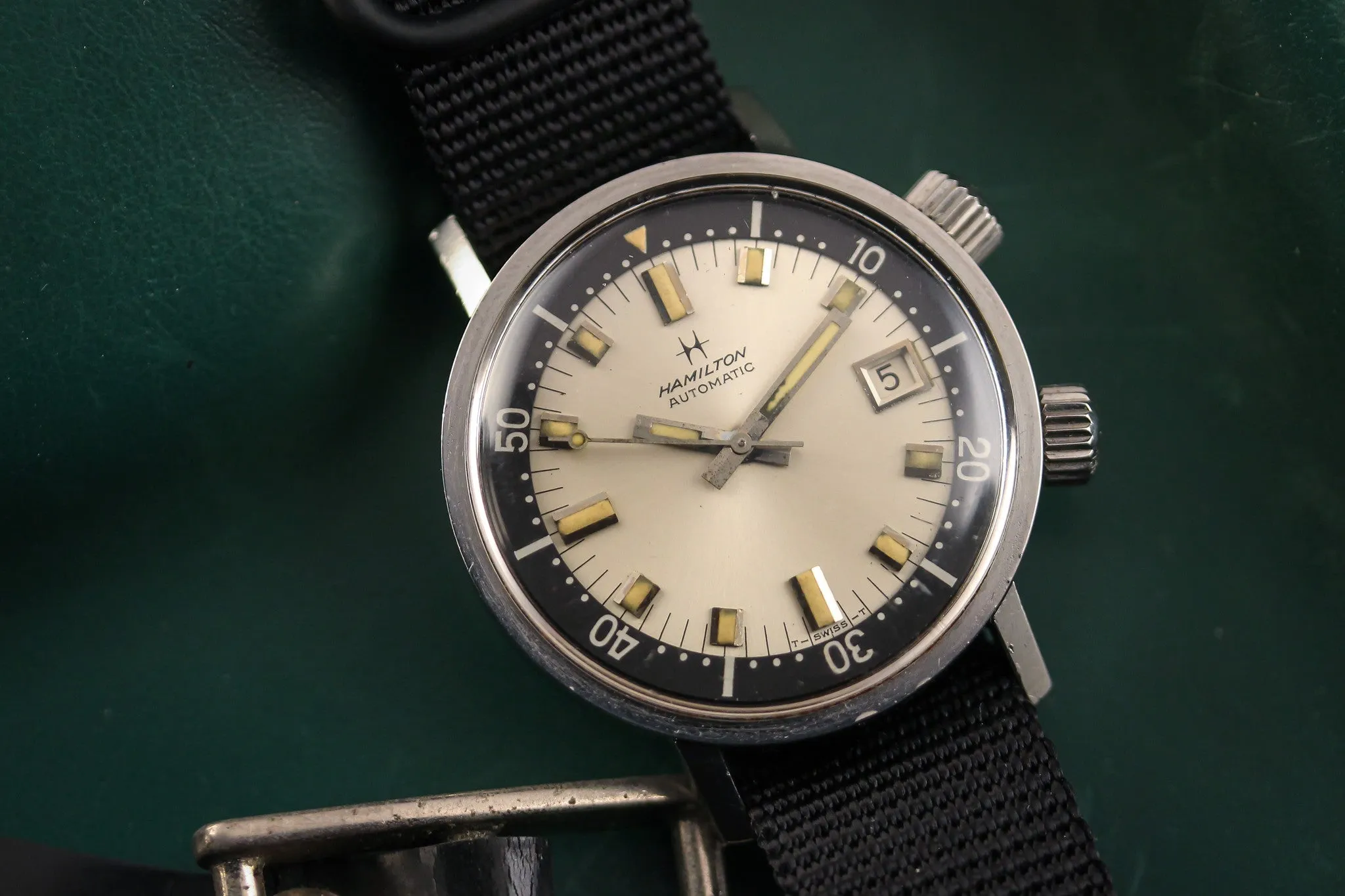 Hamilton Twin Crown Super Compressor Diving Watch