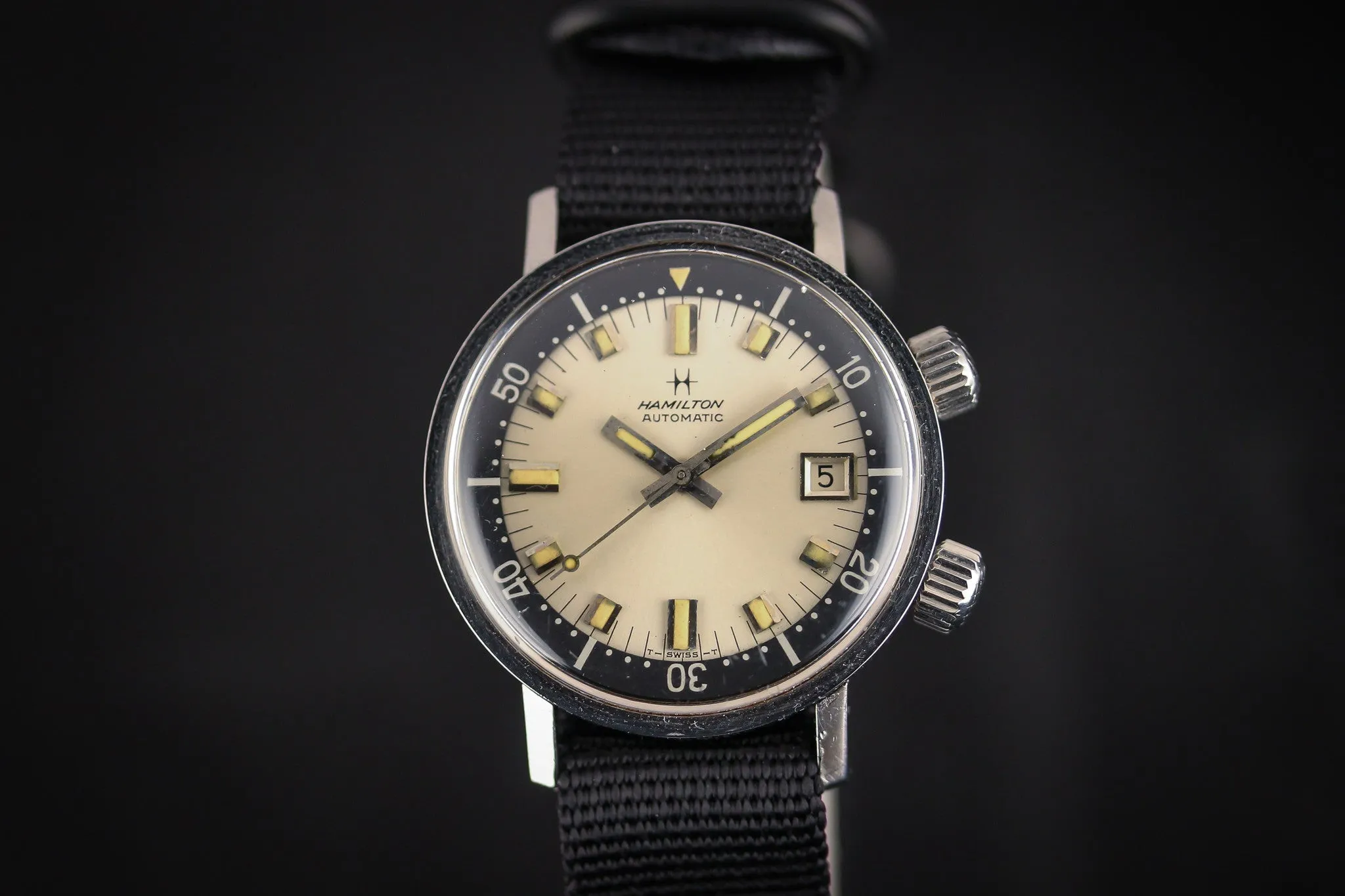 Hamilton Twin Crown Super Compressor Diving Watch