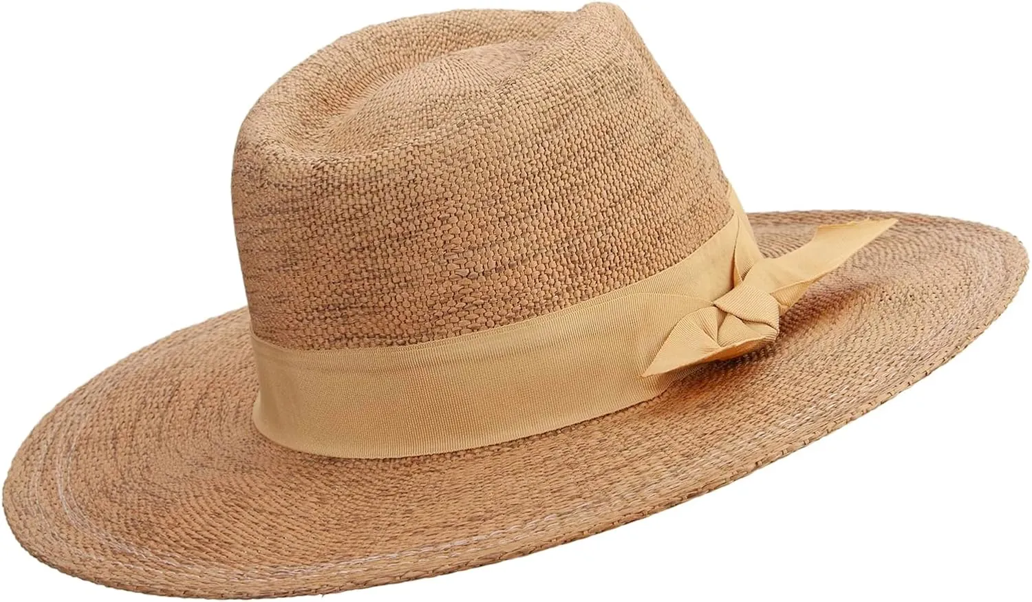 Jeanne Simmons Women's Flat Brim Woven Paper Fedora Hat