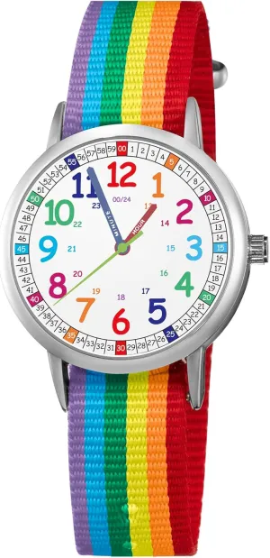 Kids Watch for Girls and Boys,for Children's Toddler Learning Time and Easy to Read Time, Analog Watch for Boys and Girls Ages3~11