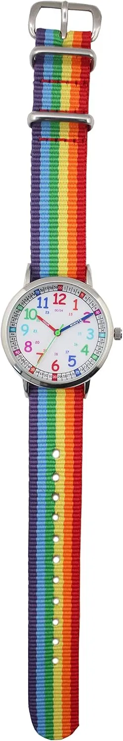 Kids Watch for Girls and Boys,for Children's Toddler Learning Time and Easy to Read Time, Analog Watch for Boys and Girls Ages3~11
