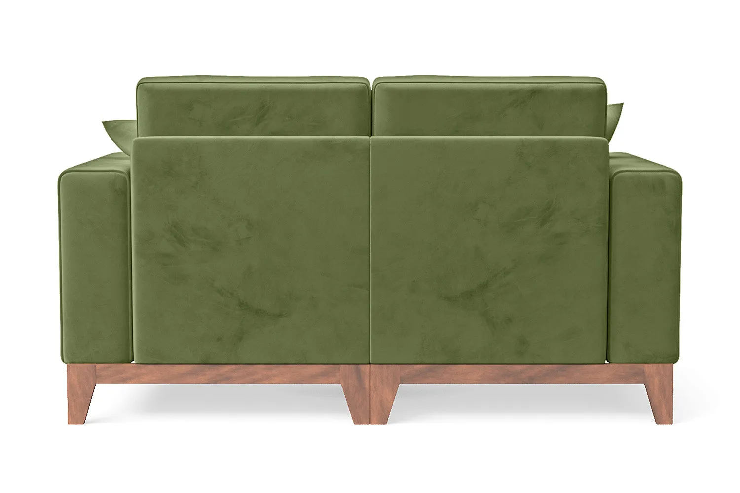 Lucca 2 Seater Sofa Lime Velvet