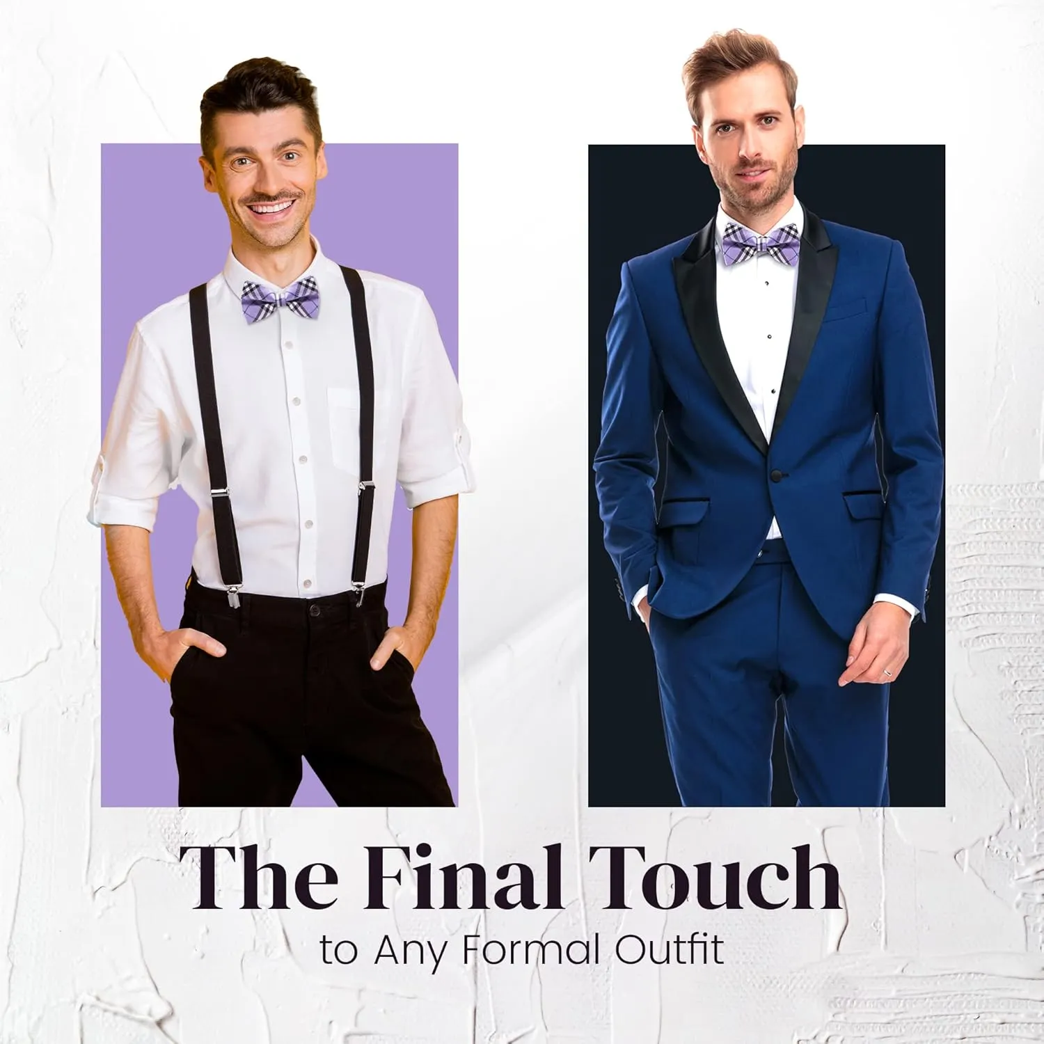 Man of Men - Bow Tie - Plaid Bow Ties for Men - Bowties Men