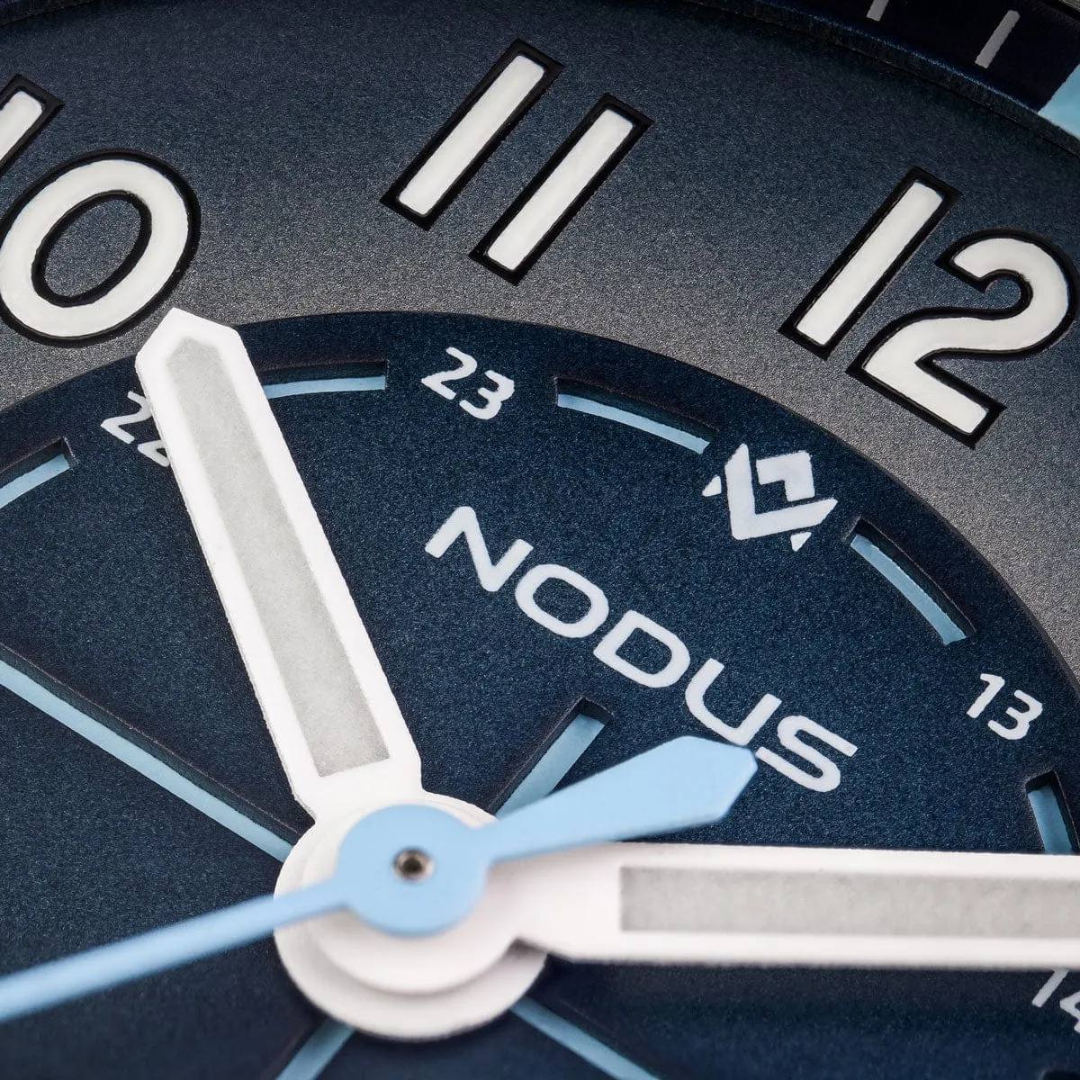 Nodus Sector Field Automatic Watch - Marina Blue - No Date