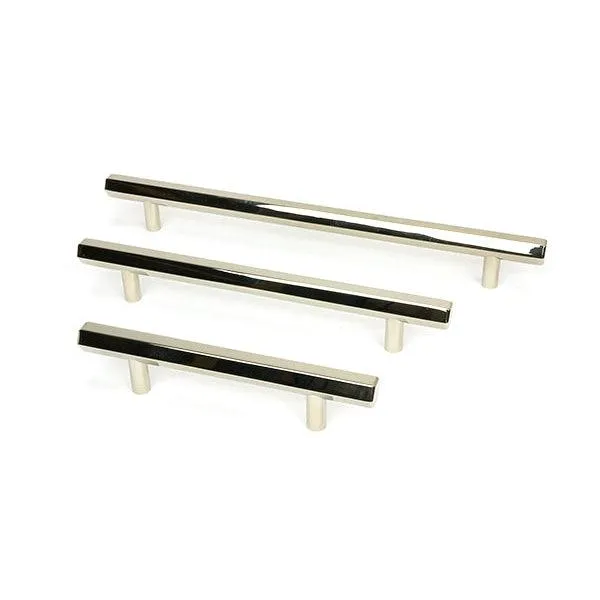 Polished Nickel Kahlo Pull Handle - Large | From The Anvil
