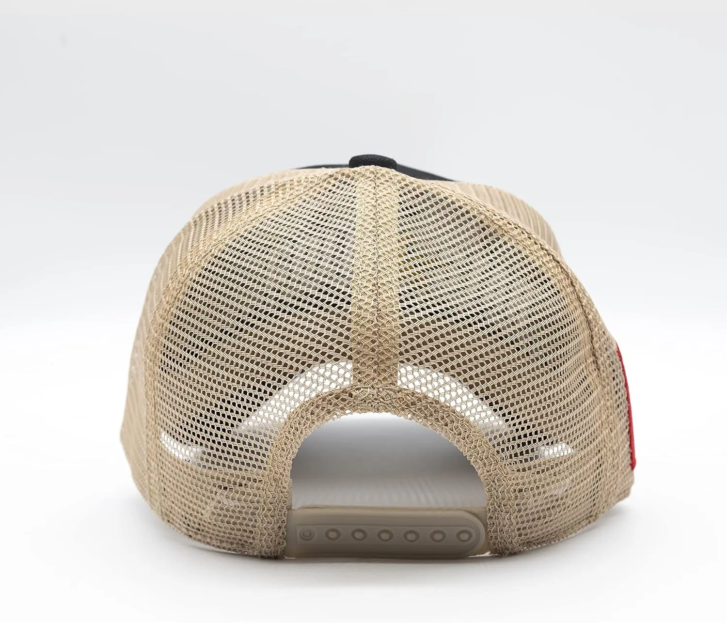 Rooster Black/Beige Trucker Cap one Size