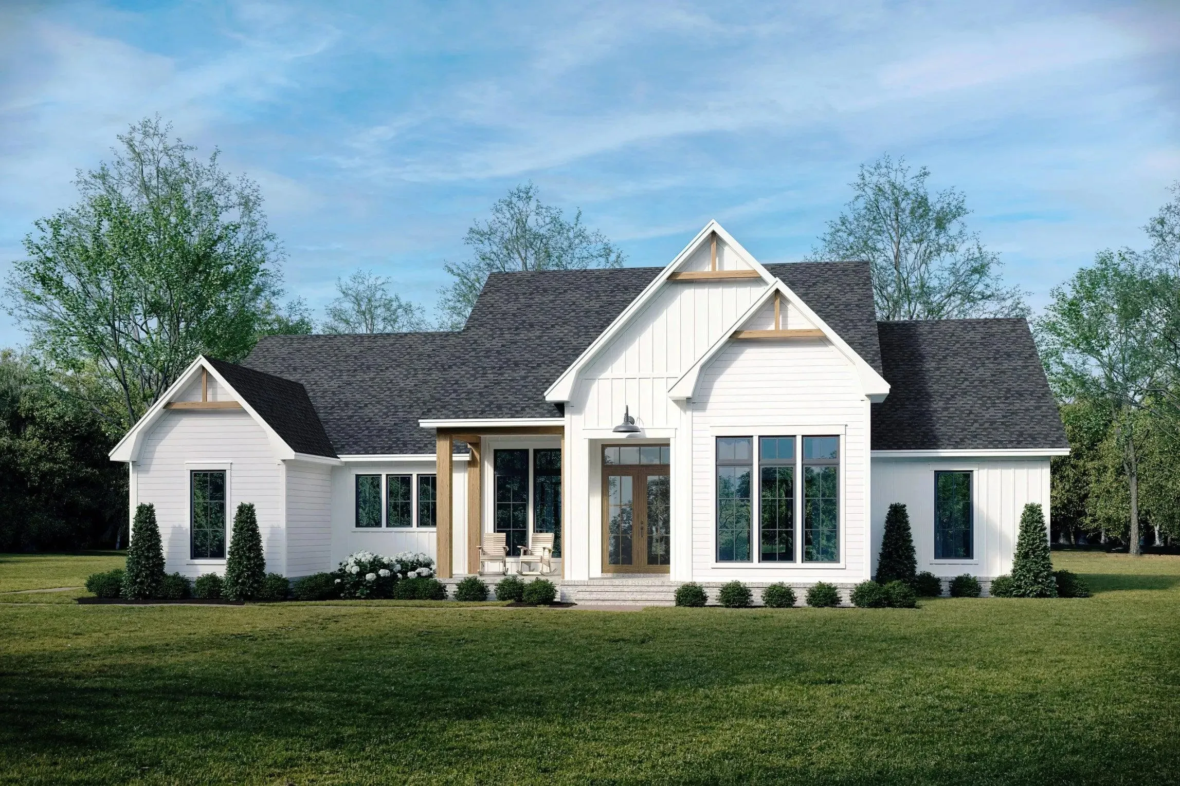 Stylish 3-bedroom retreat with elegant design and inviting outdoor spaces