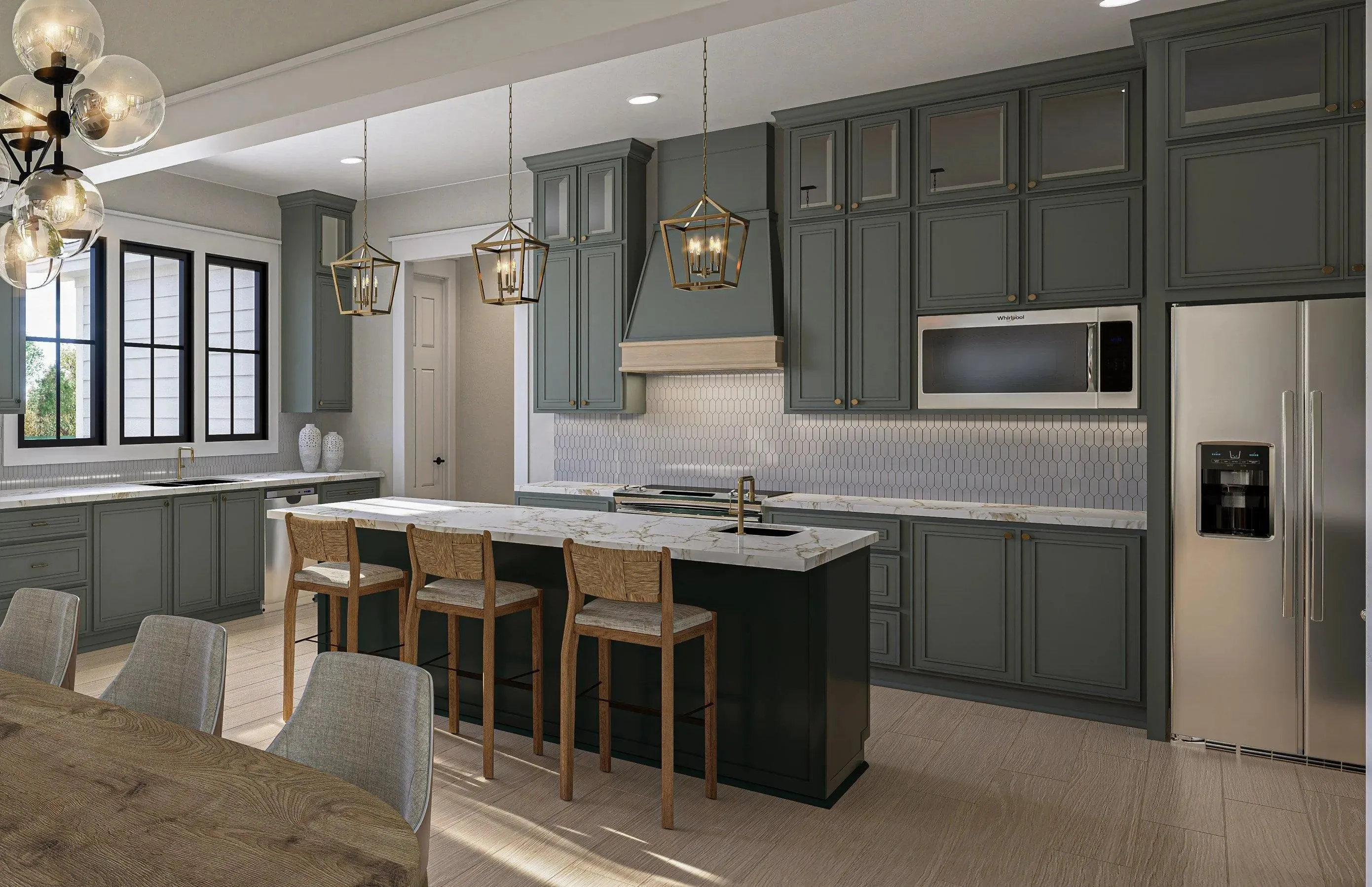 Stylish 3-bedroom retreat with elegant design and inviting outdoor spaces