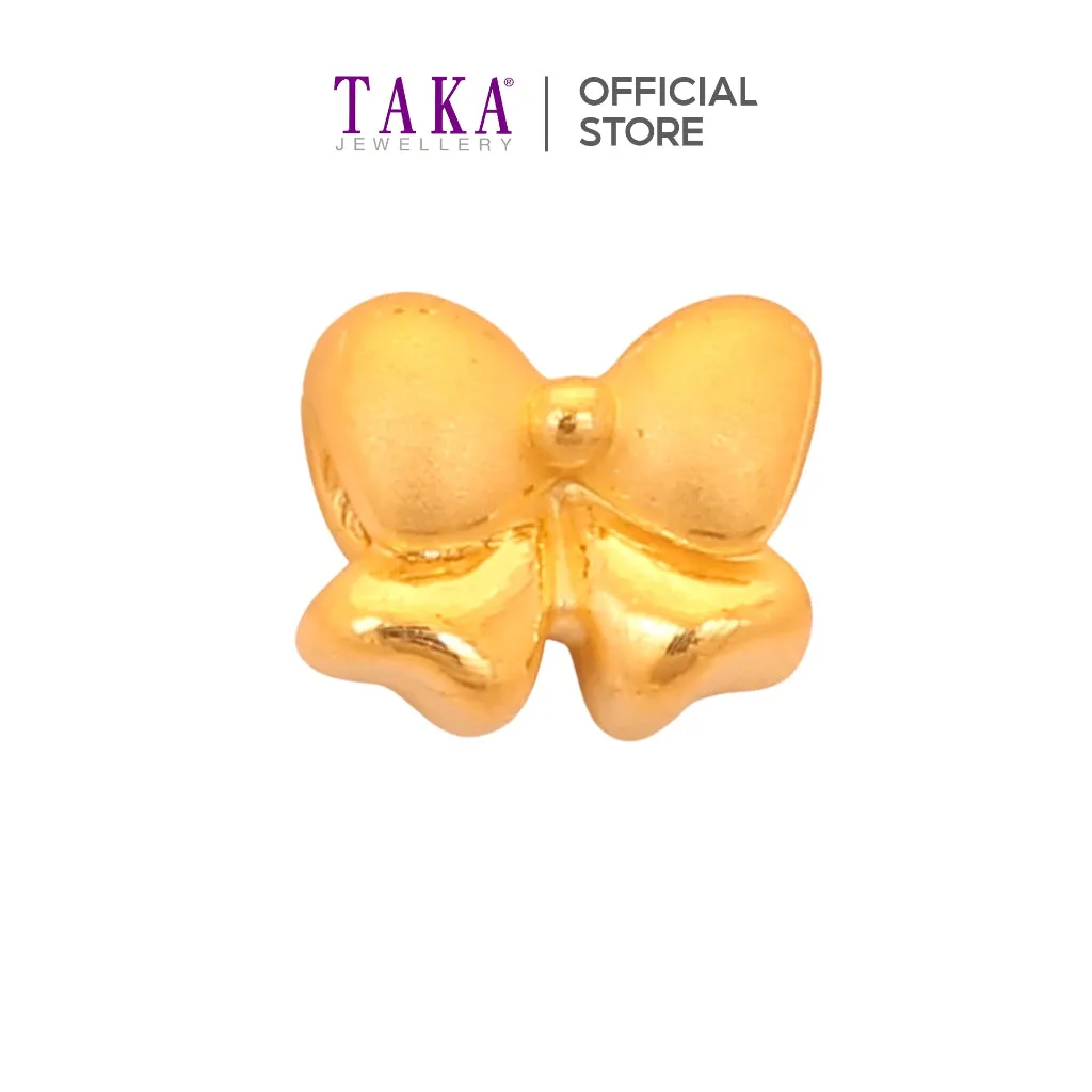 TAKA Jewellery 999 Pure Gold Charm Ribbon