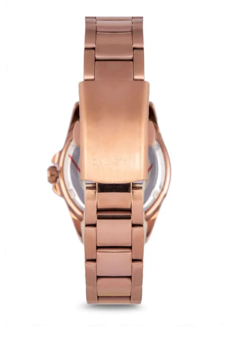 Valentino 20122290-SILVER DIAL Rose Gold Stainless Steel Watch for Women