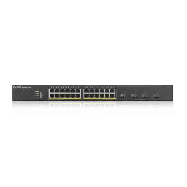 Zyxel Xgs1930-28Hp - Switch - Smart - 24 X 10/100/1000 (Poe )   4 X 10 Gigabit Sfp  - Rack-Mountable - Poe  (375 W)
